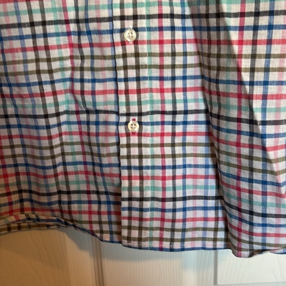 Tommy Bahama men’s white linen blend long sleeve button down shirt size large - Picture 4 of 9